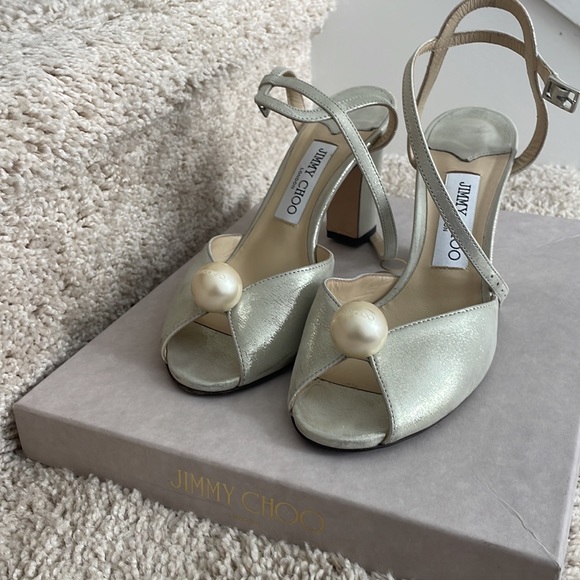 Jimmy Choo size 8.5 Bride shoe (wore once!) - Picture 17 of 17
